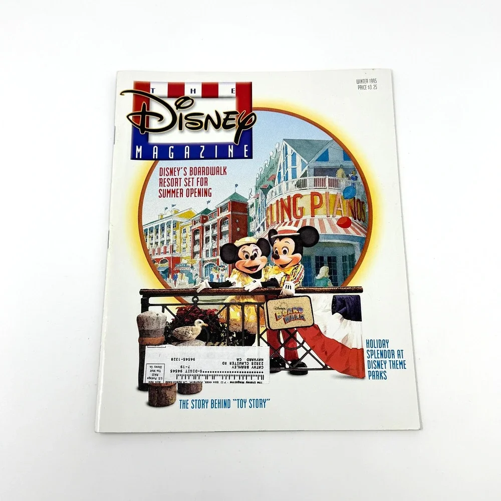 Disney News Magazine Lot 15 Issues 1990-1997 Mickey Aladdin Muppets Theme Parks